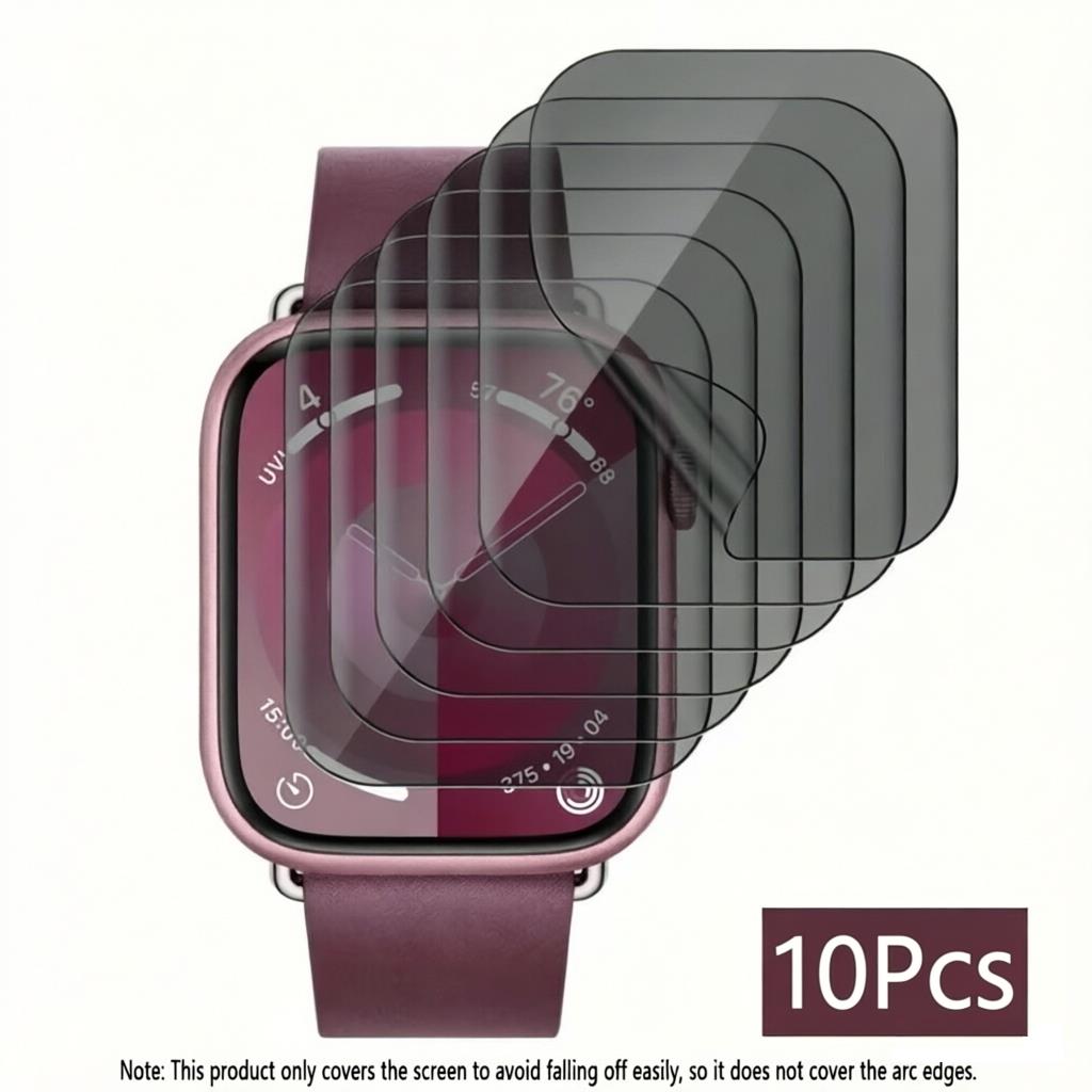 Hydrogel Screen Protector - 10Pcs Privacy Hydrogel Screen Protector Film