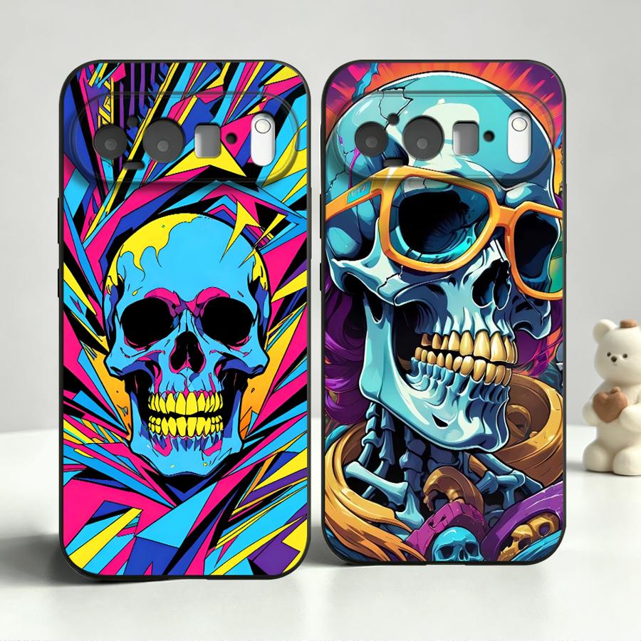 Neon Pop Art Skull Case for Go - Google Pixel 9 Pro review and price