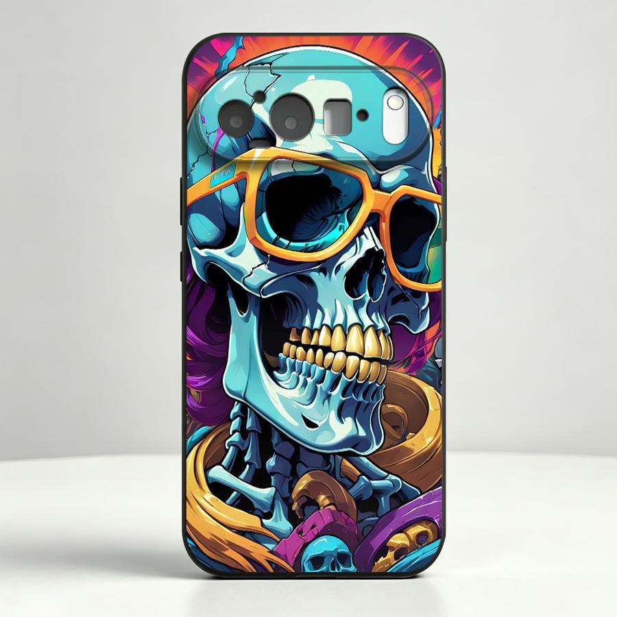 Neon Pop Art Skull Case for Go - Google Pixel 9 Pro review and price