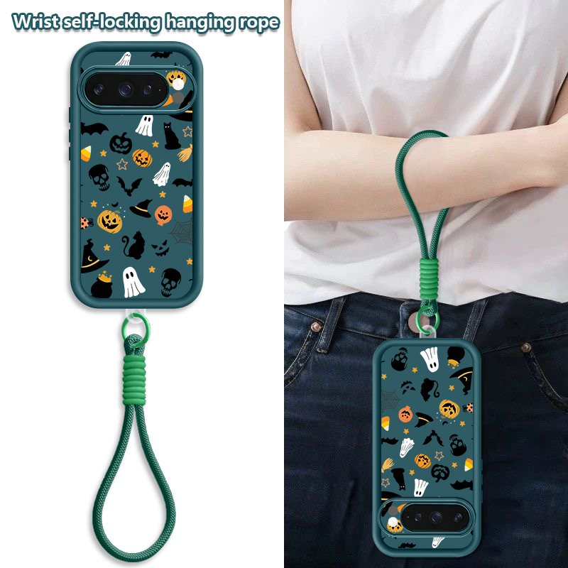 Cartoon Halloween Pattern Lany - Google Pixel 9 Pro review and price