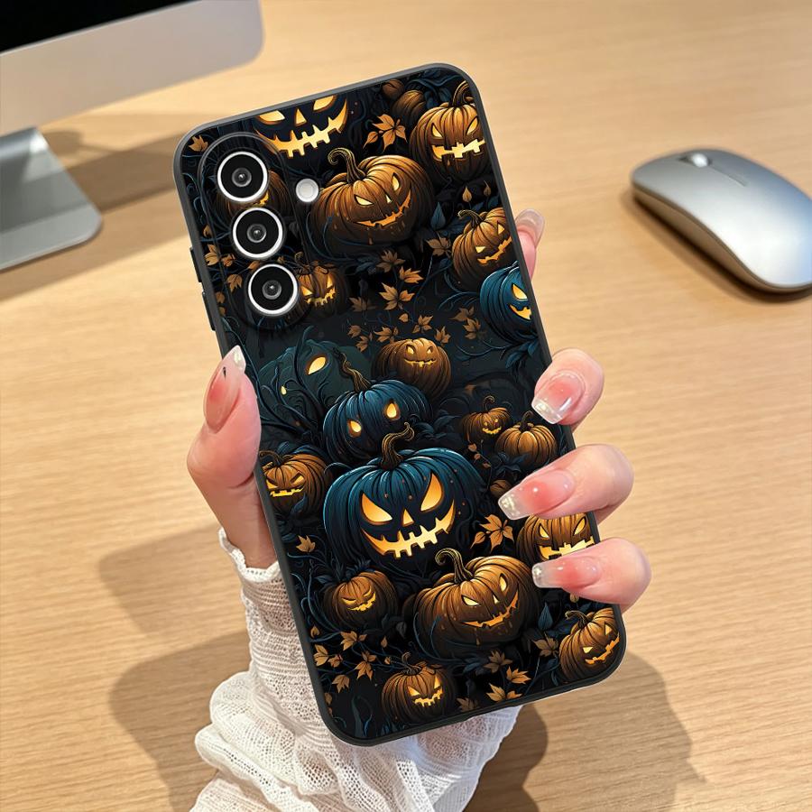 Halloween Pumpkin Phone Cover  - Samsung Galaxy A55 review and price