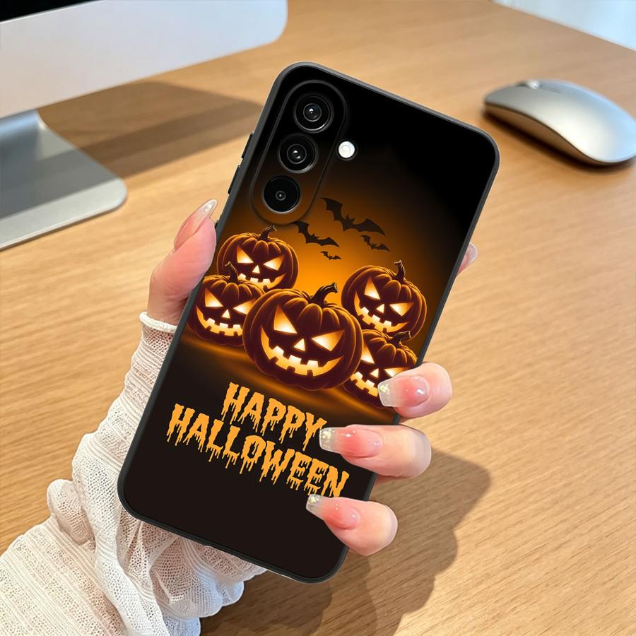 Halloween Pumpkin Phone Cover  - Samsung Galaxy A55 review and price