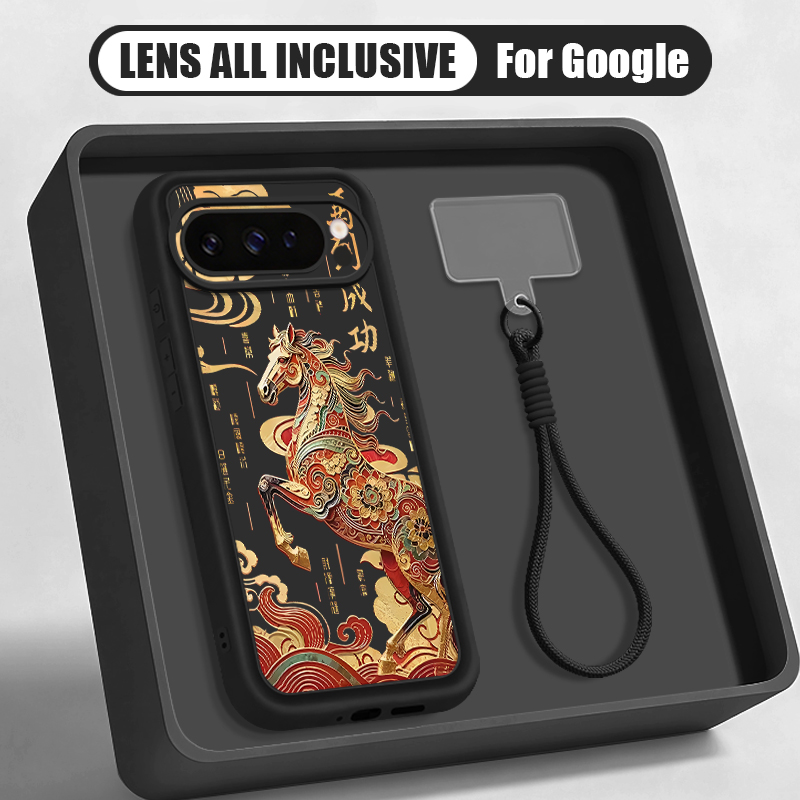 Cute Foal Print Wrist Strap La - Google Pixel 9 review and price